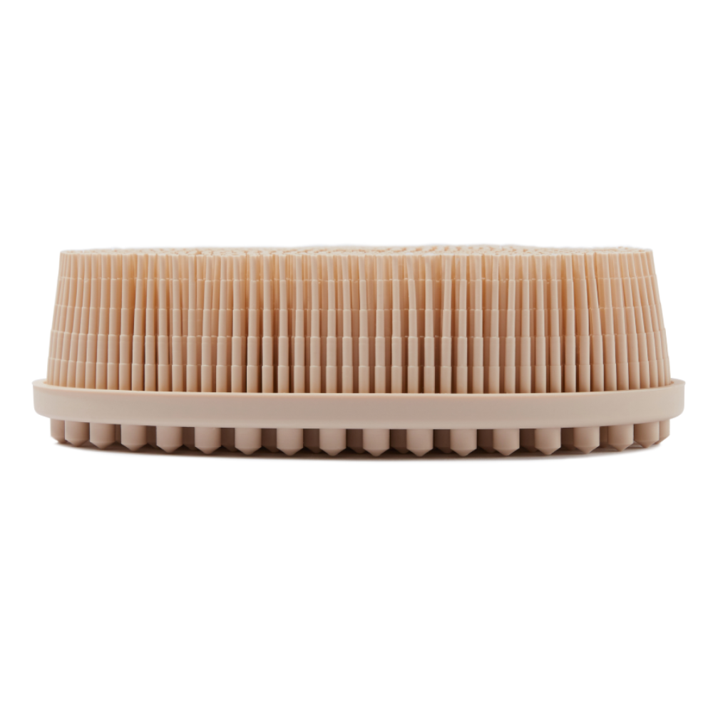 MON MOU Soft Body Brush Taupe - Силіконова губка для очищення шкіри - фото №1 MON MOU Soft Body Brush Taupe - Силіконова губка для очищення шкіри - фото №1
